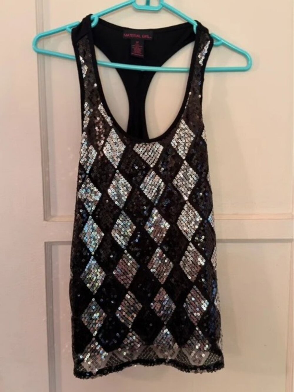 Material Girl Racerback Tank Top